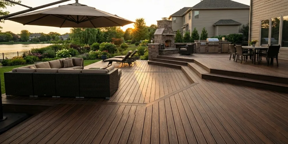 Deck project in San Diego
